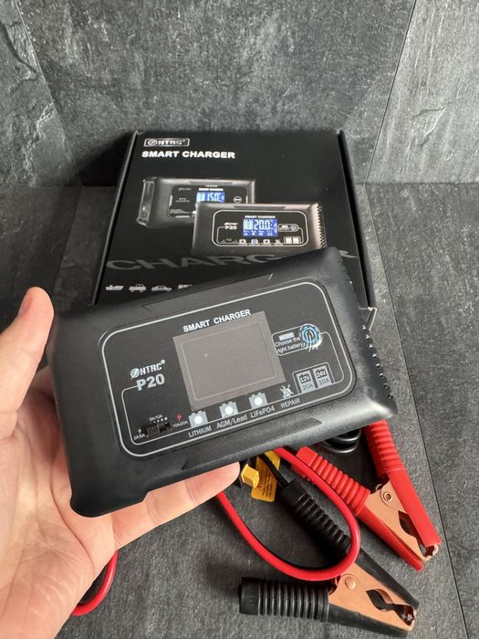Зарядне HTRC P20 lifepo4 зарядка для аккумуляторів 20а умная smart