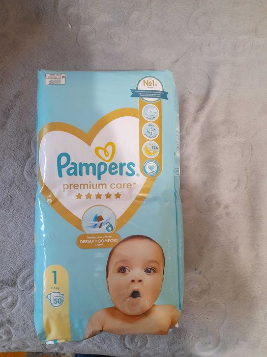 Pieluch pampers premium care 1