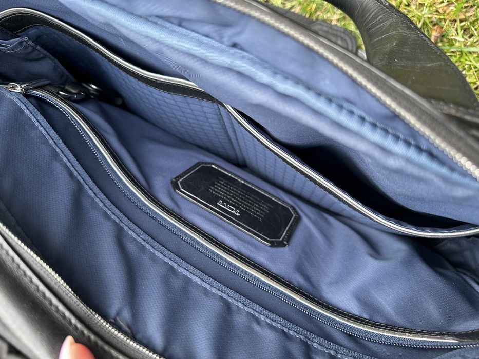 Портфель шкіряний Tumi сумка для документів діловий дипломат
