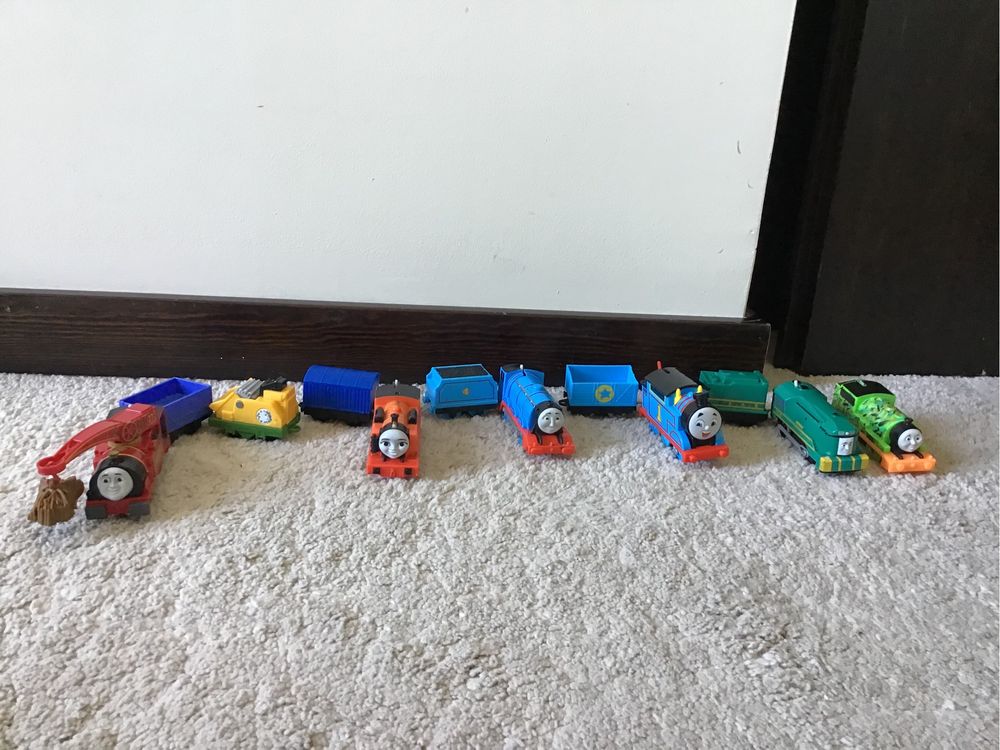 Sprzedam pociągi Tomek i przyjaciele Trackmaster, Mattel