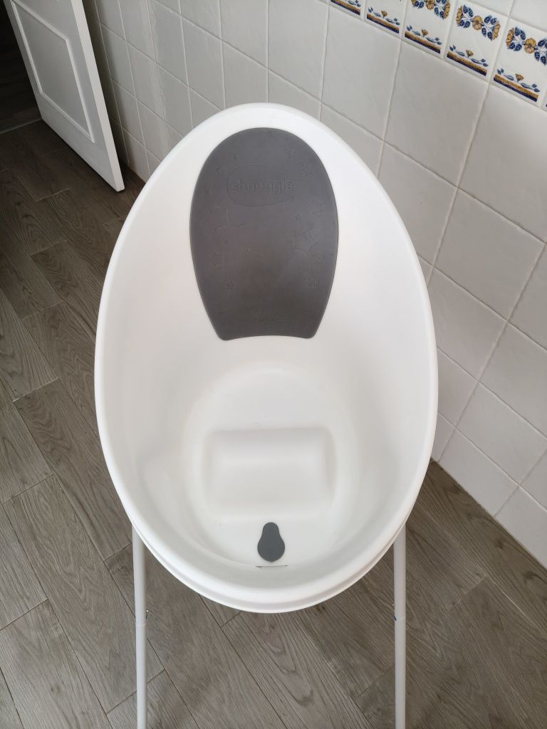 Banheira de bebé e suporte Shnuggle