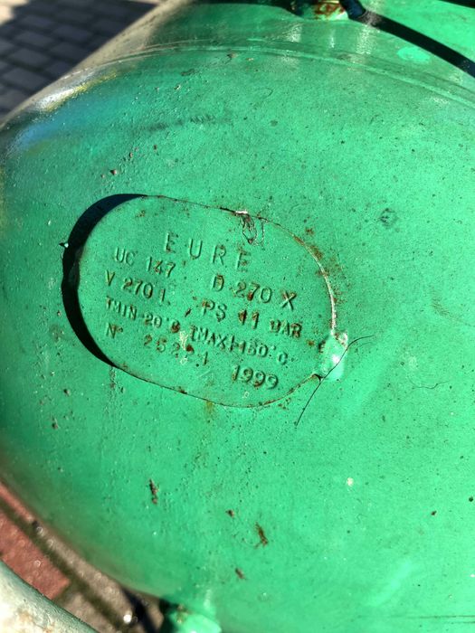 Kompresor olejowy D 270 X 270l 400V 3kW sprawny + nowa głowica