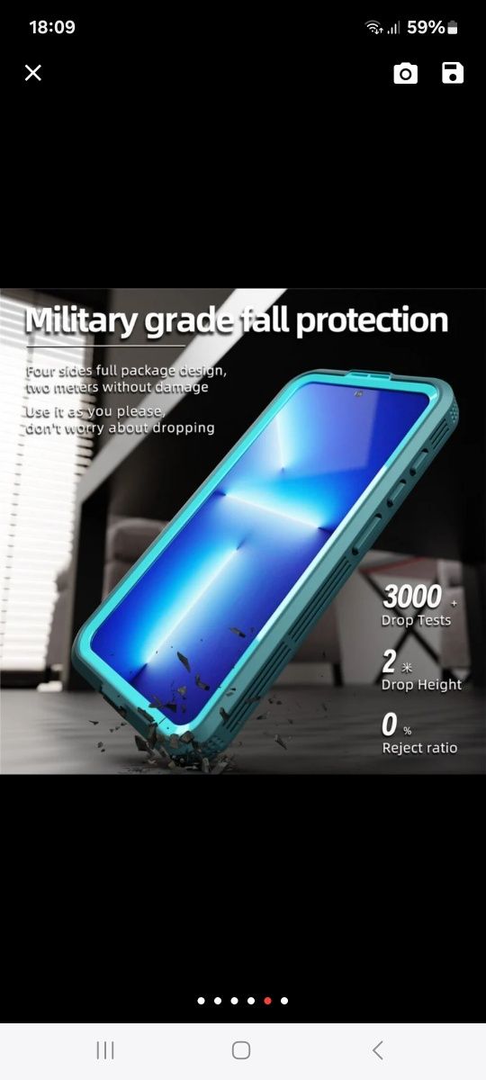 Capa antichoque Samsung S24