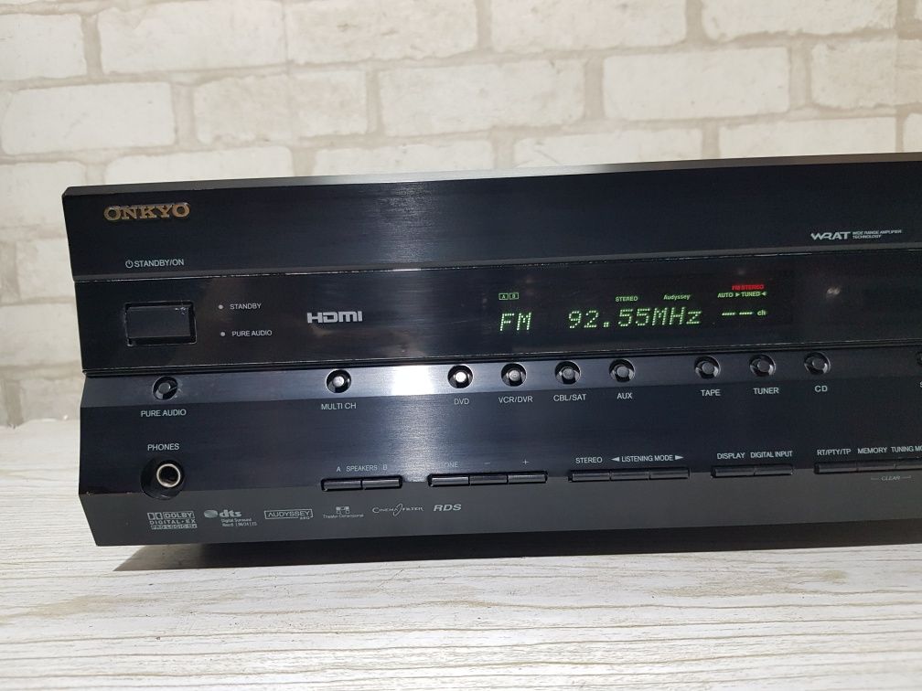 Пульт!7.1AV ресивер Onkyo TX-SR505E 7x130 б/у з Німеччини