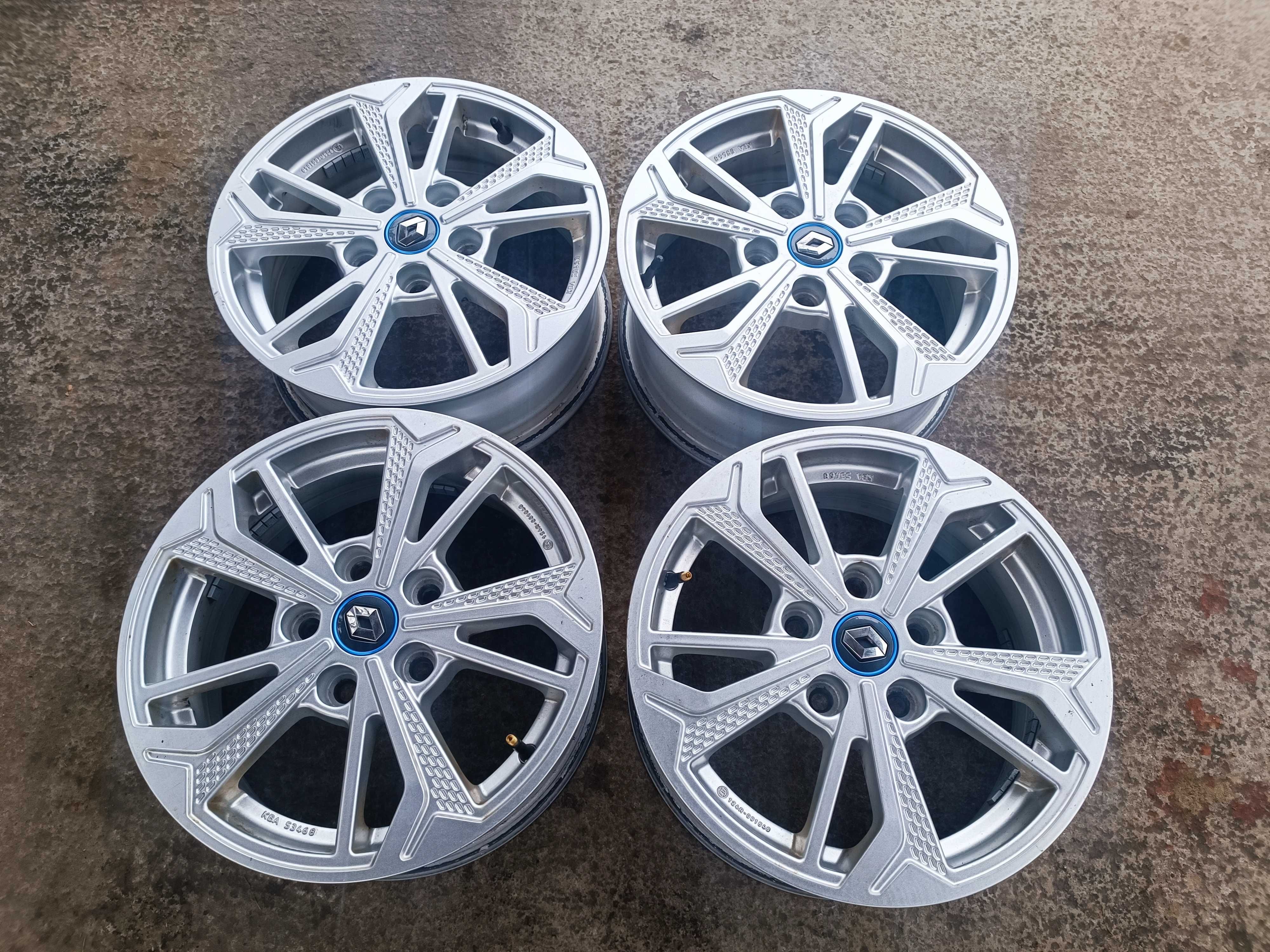 Renault Zoe felgi 15'' 5x114,3 ET40 6j - czujniki TMPS ciśnienia