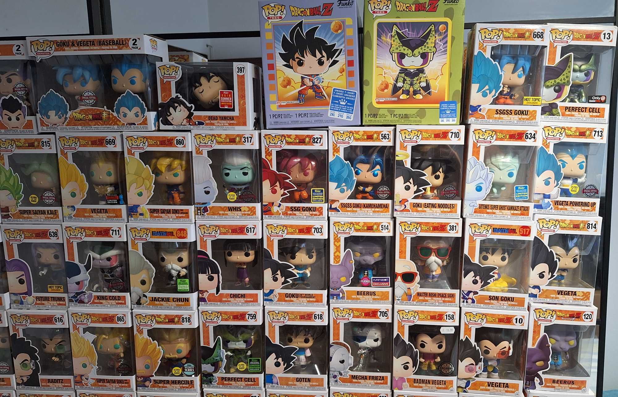 Coleção Funko Pop - Drangon Ball Z - Para colecionadores