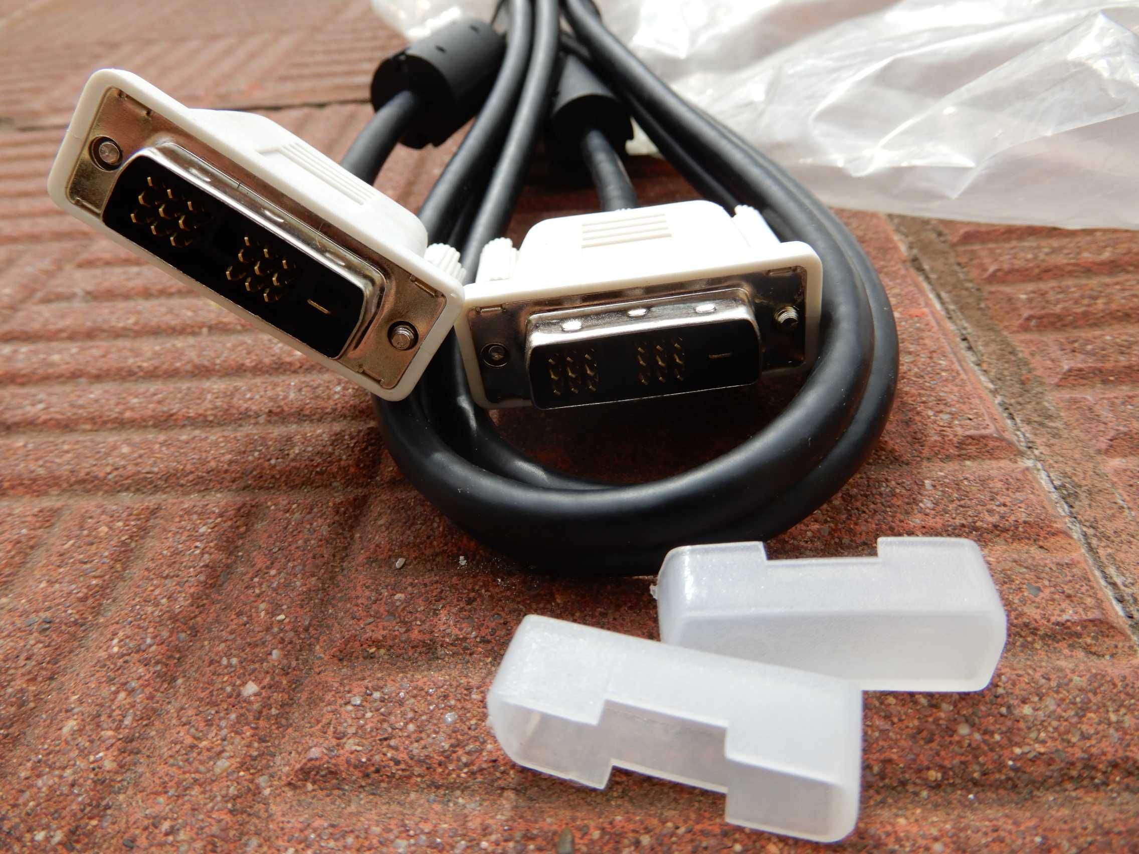 Kable PC 3x DVI oraz IEEE 1284 nowe