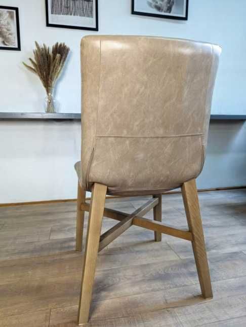 Zestaw 2 krzeseł NEBA VINTAGE SAND