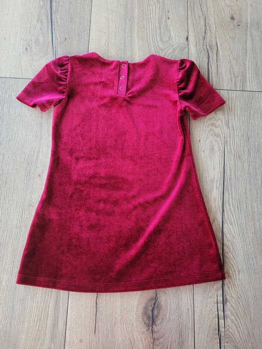 Sukienka aksamitna na Święta Top Secret 110cm . Stan idealny!!!