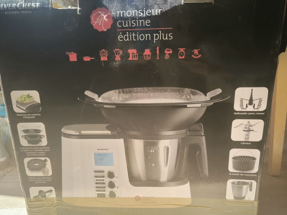 Monsieur Cuisine, robot de cozinha com acessórios