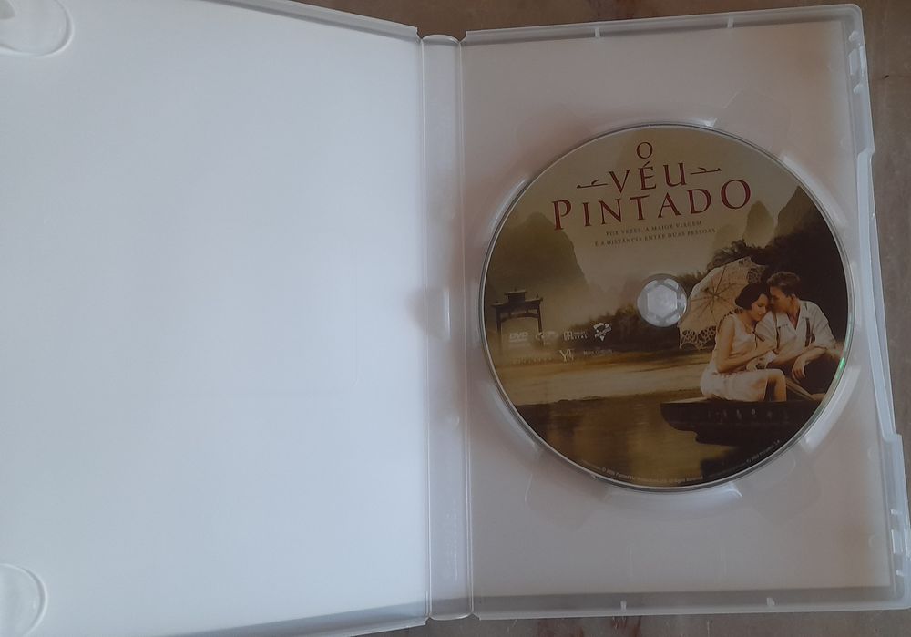 Filme em DVD original : O Véu Pintado - Bom estado