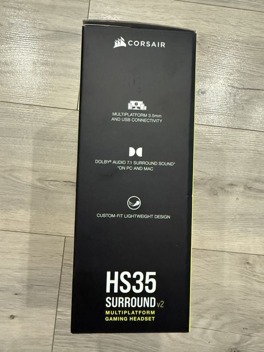 Nowe słuchawki Corsair HS35 Surround v2