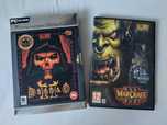 Zestaw gier PC Blizzard  - Diablo II 2 + Warcraft 3