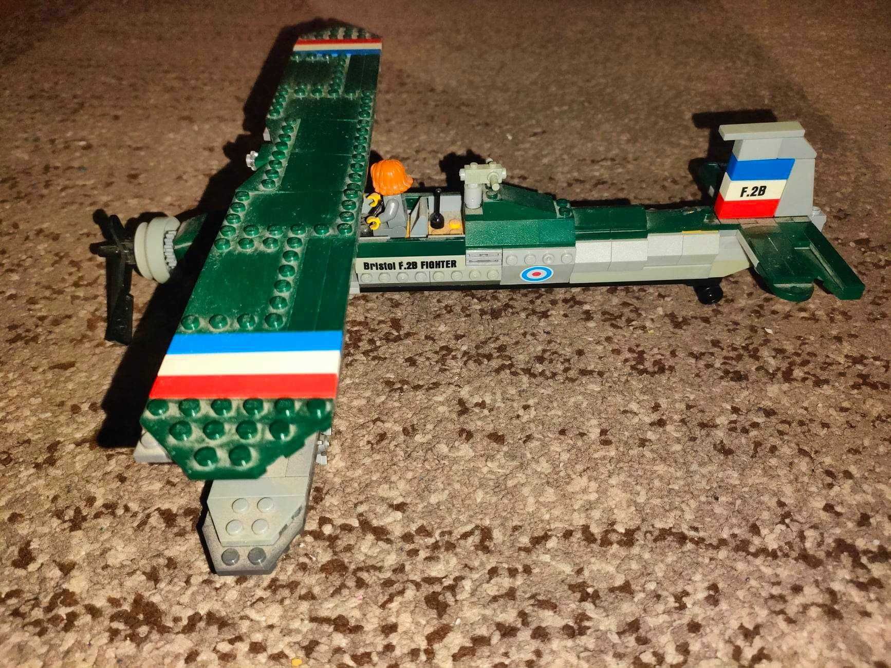 Samolot wojskowy - klocki - nie Lego - OKAZJA!