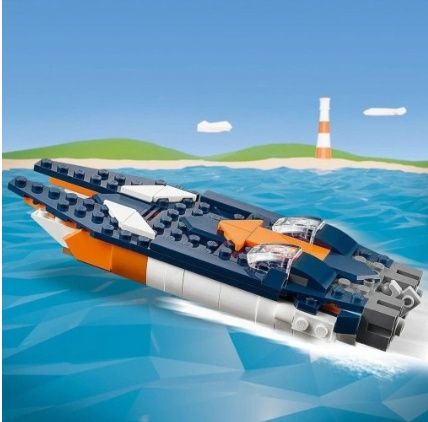 LEGO 31126 CREATOR Odrzutowiec naddźwiękowy