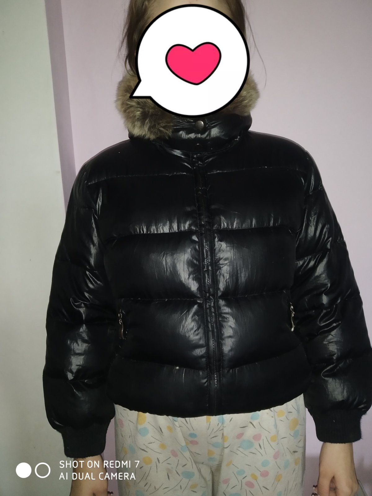 Зимова куртка 160см.Пухова