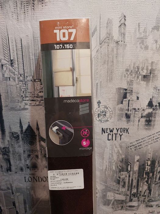 Римская штора, жалюзи 107/150 см