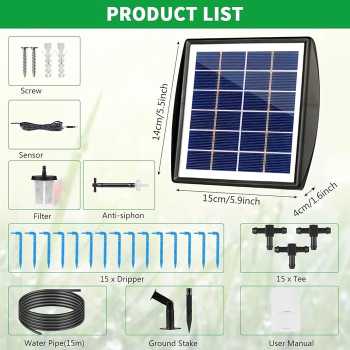 Diealles Shine solarny system nawadnianaia