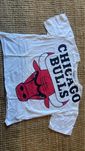 T shirt branca dos chicago bulls