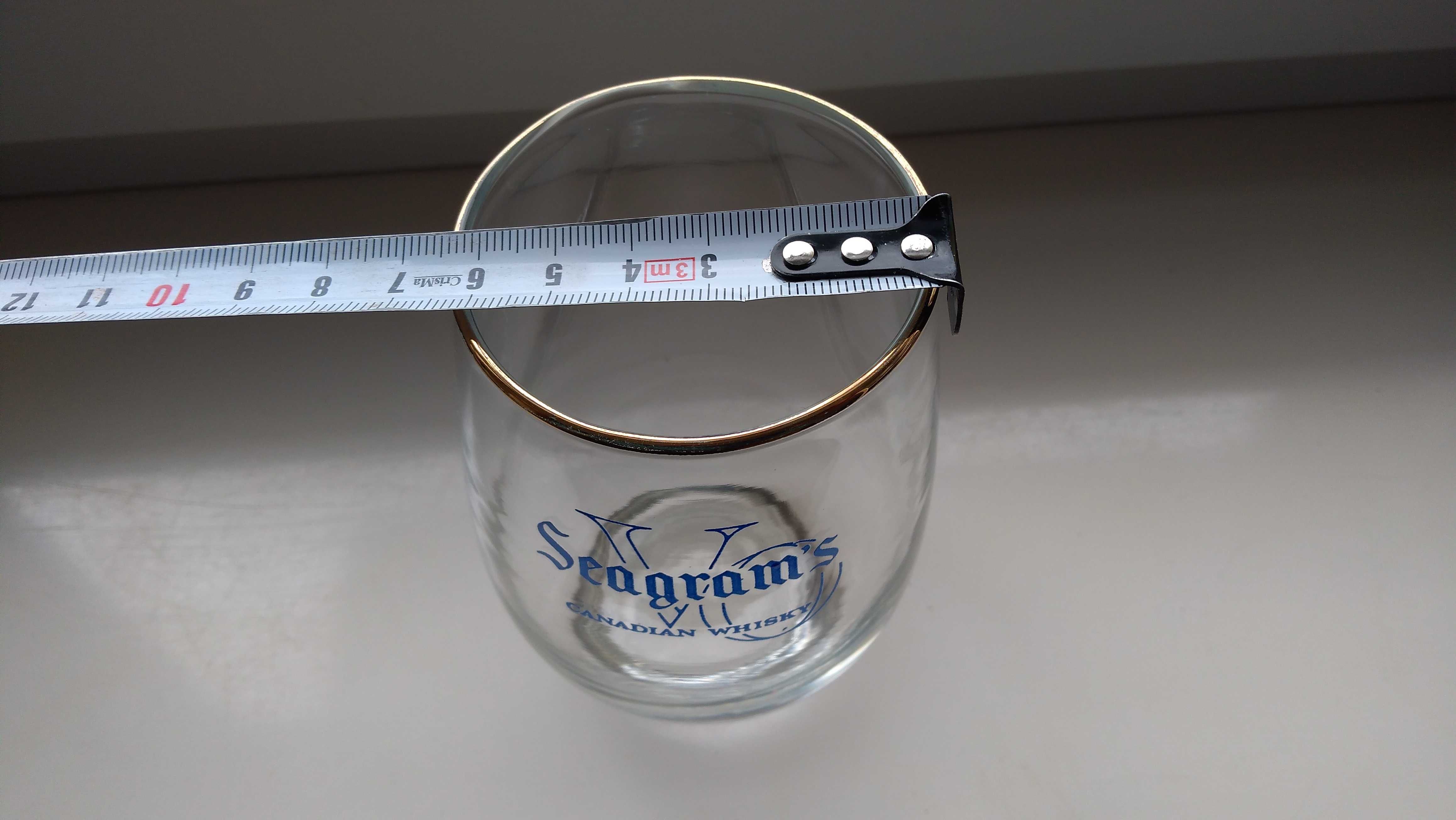 Szklanki do whisky Seagram's