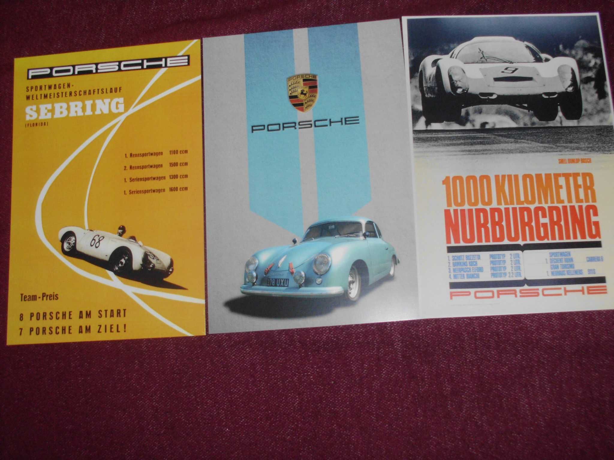 Stare plakaty  samochody do aranżacji wnętrza