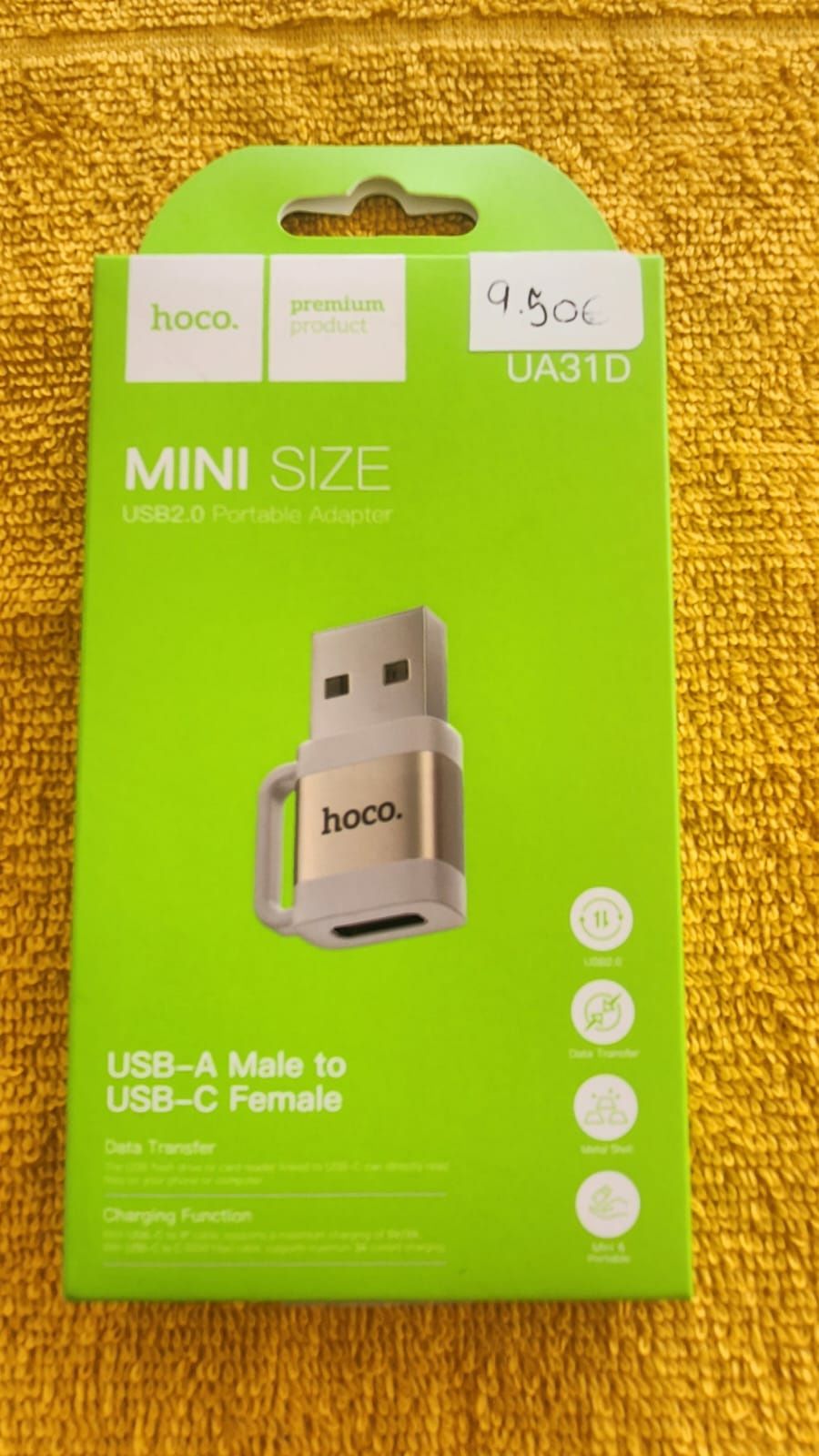 Adaptador de telefone usb-A para usb-c