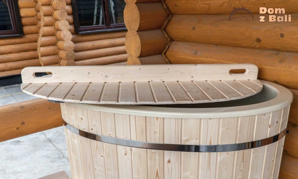 Pokrywa do Balii i ogrodowej do sauny, bani (drewniana)