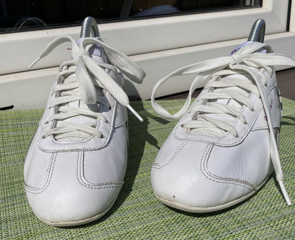 Tenisówki skórzane reebok rozm. 37