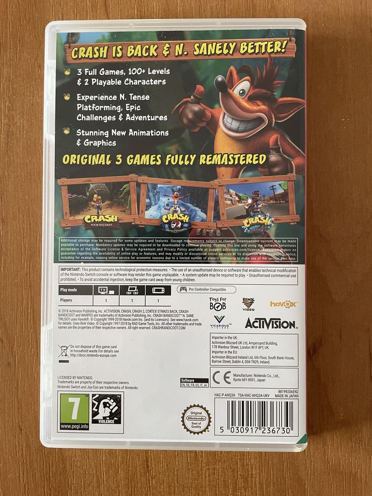 Crash n sane trilogy