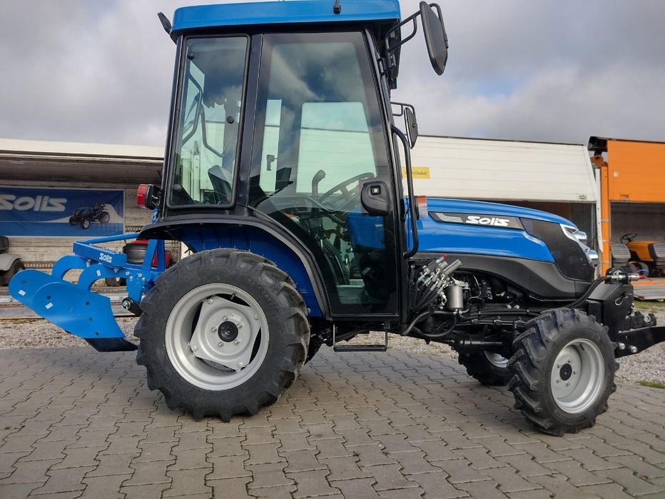 Traktorek ciagniczek kosiarka Nowy Solis 22 4x4 kabina F-Vat kosiarka