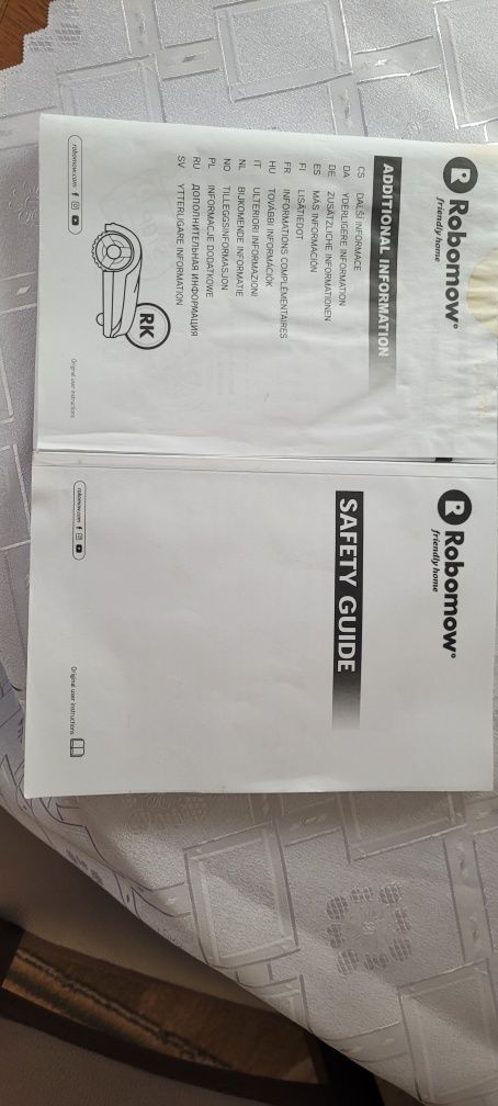 Robot koszący samojezdny