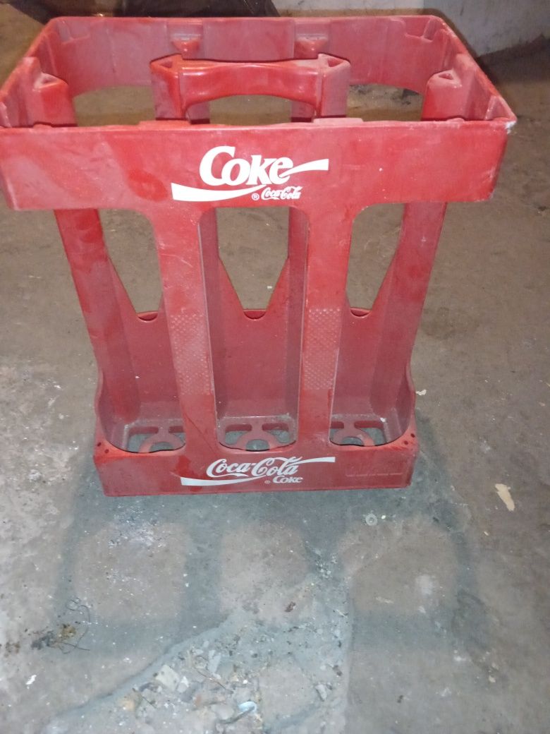 Skrzynka na butelki coca cola