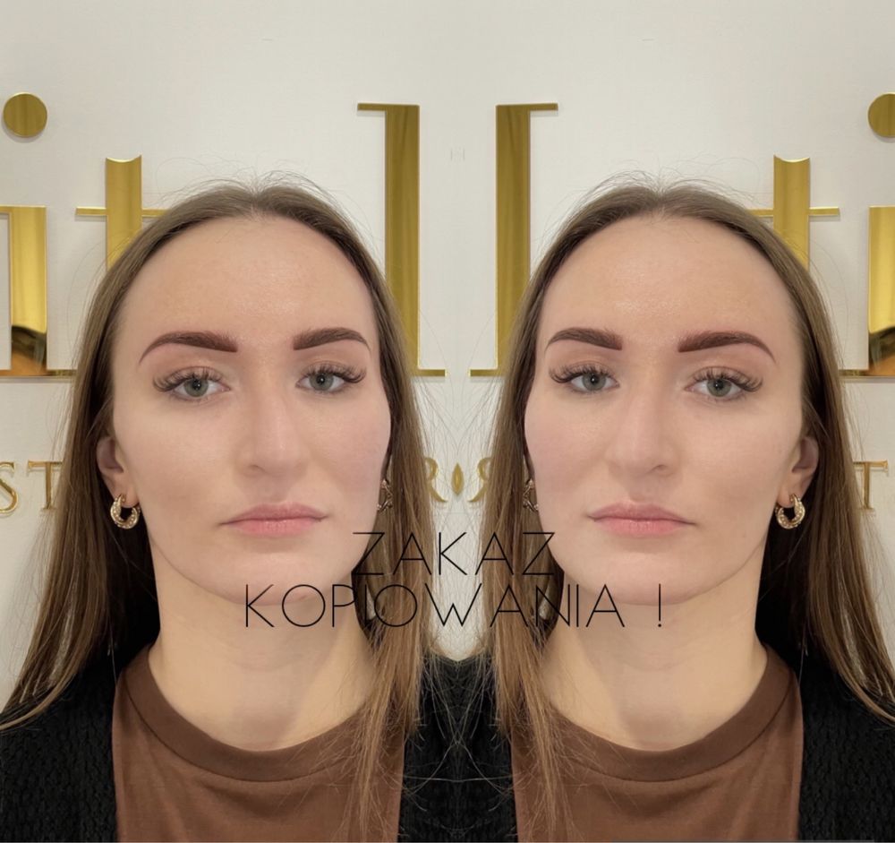 Lipiec Modelki odswiezenie koloru Makijaż Permanentny Poznań