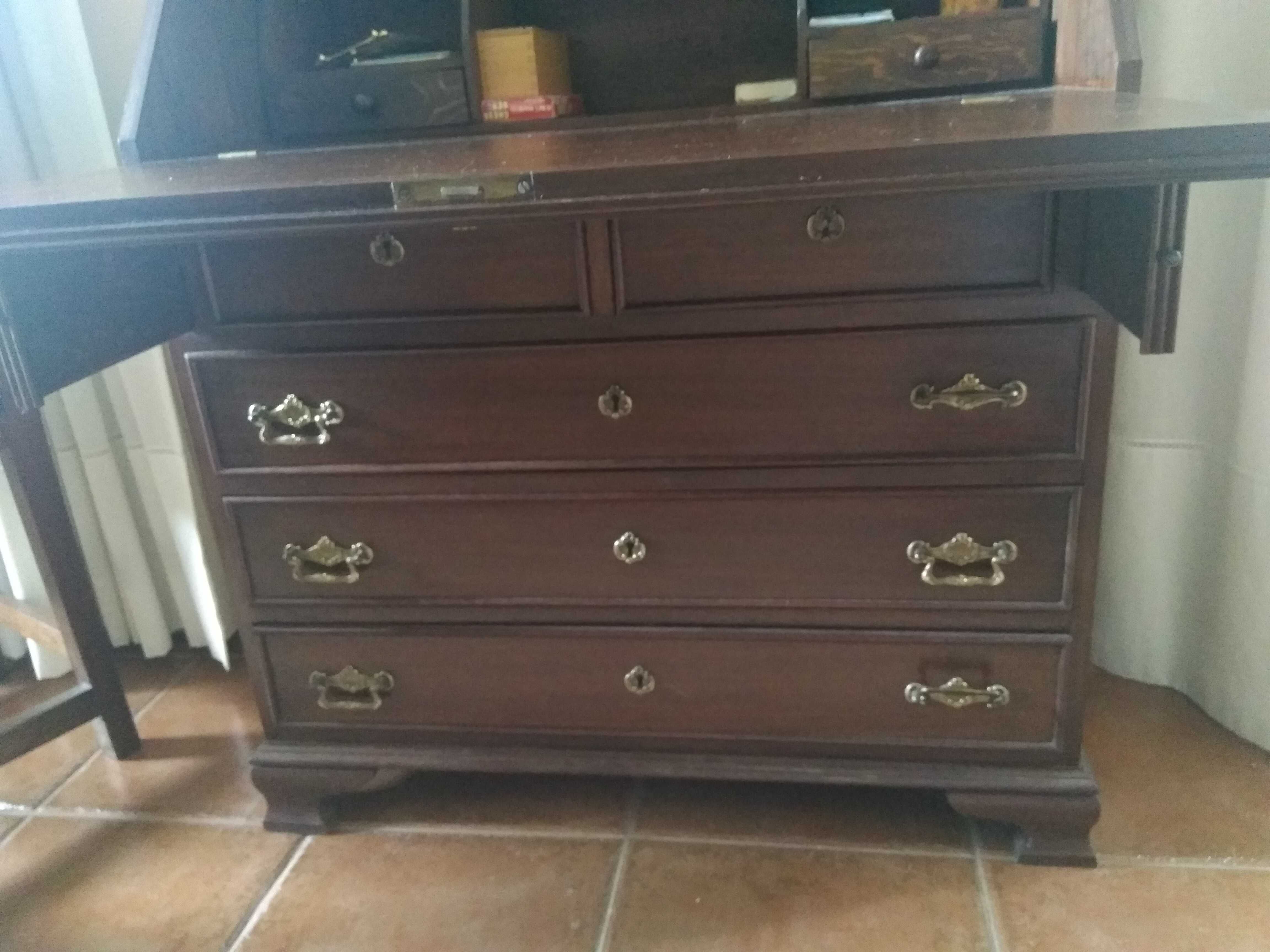 Escrivaninha Madeira Maciça