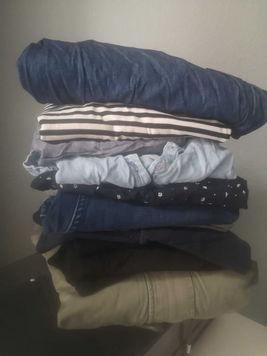 paka ubrań ciążowych/do karmienia 40-42 L
