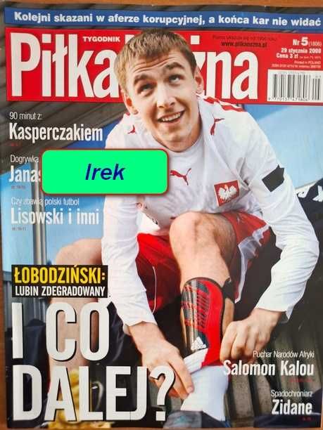 Tygodnik "Piłka Nożna" - rocznik 2008