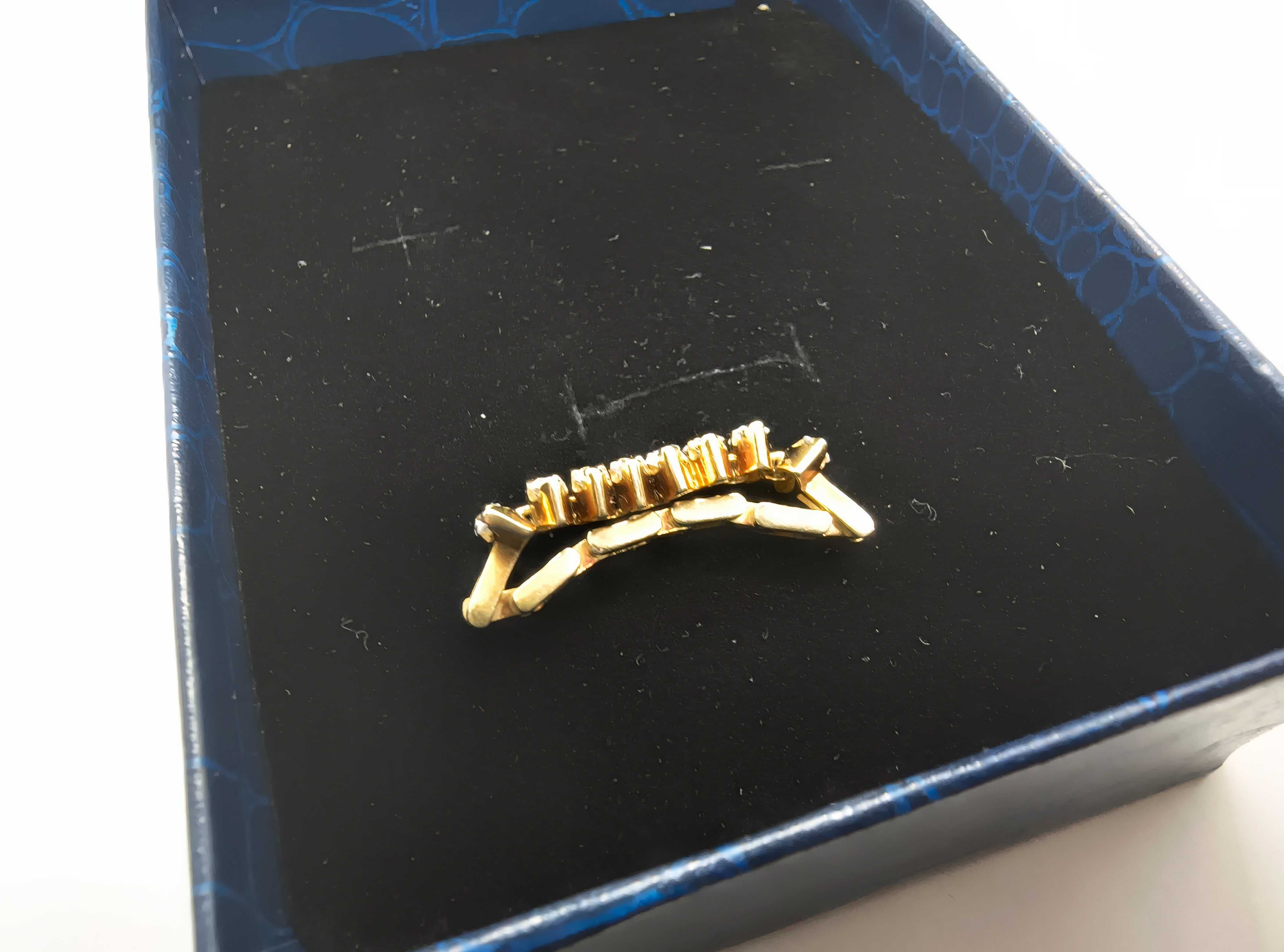 Pierścionek z brylantami0.80ct certyfikat