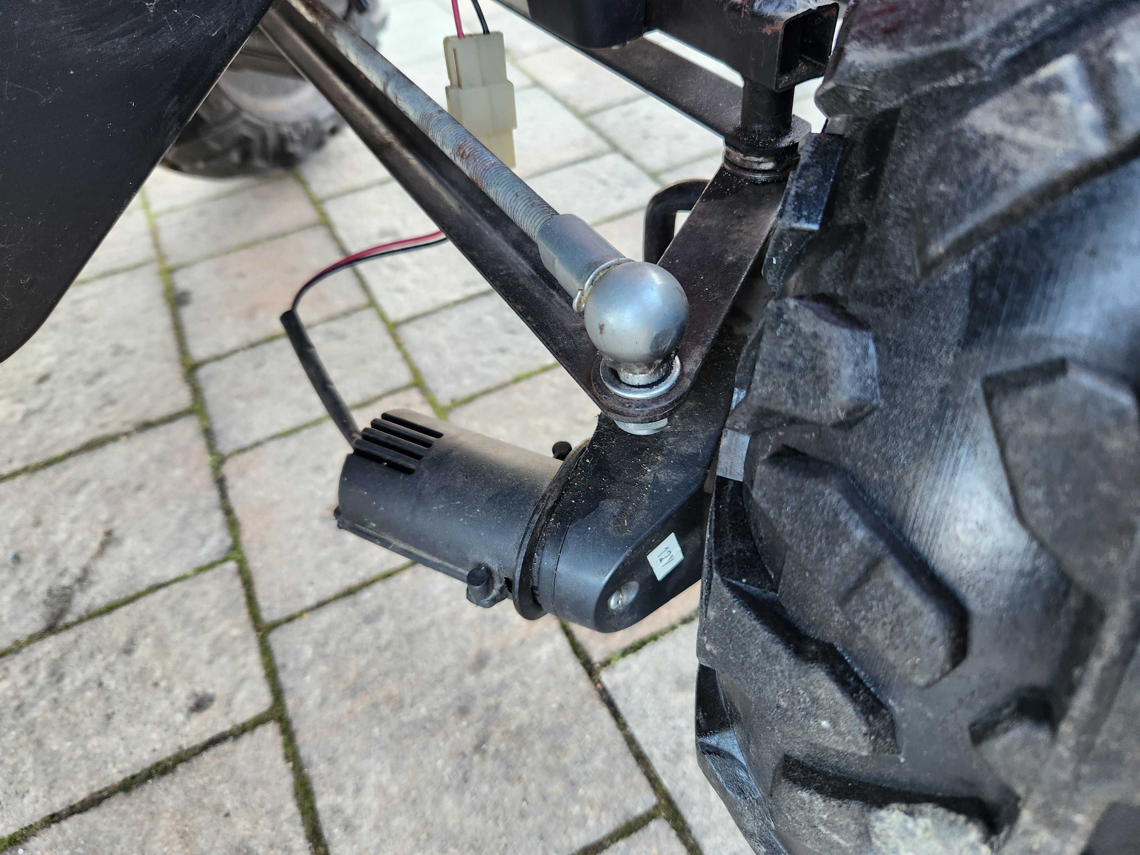 Duże autko elektryczne Bateria 33Ah Jeep 4x4 Duże auto na akumulator