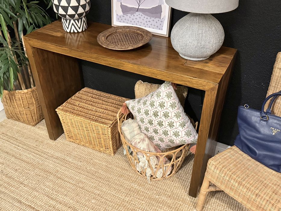 aparador, consola, secretaria, teca, oriental, arboretto, rustica