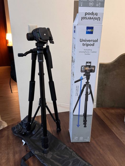 Tripod Preto com Case64564072021121120