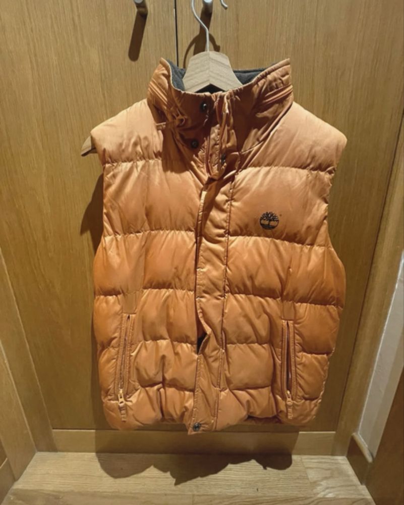 Colete laranja da Timberland