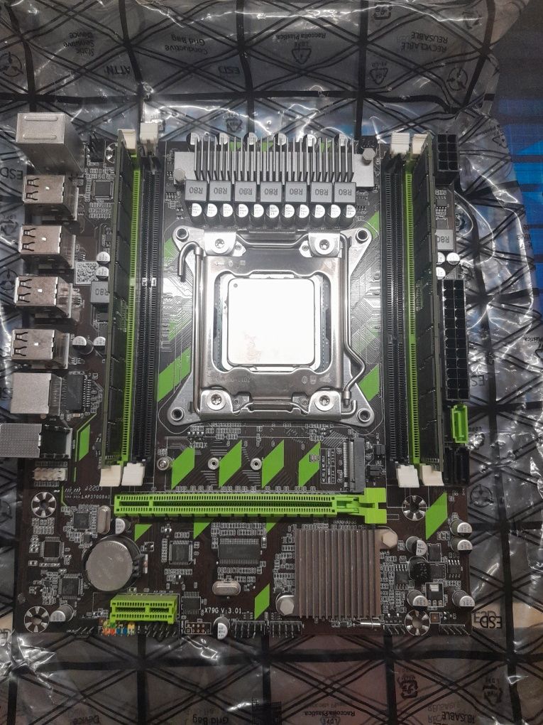Płyta x79 xeon E5-2690 v2 32gb