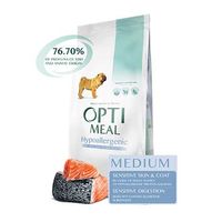 Optimeal Hypoallergenic корм для собак з лососем 20кг (12+4+4)
