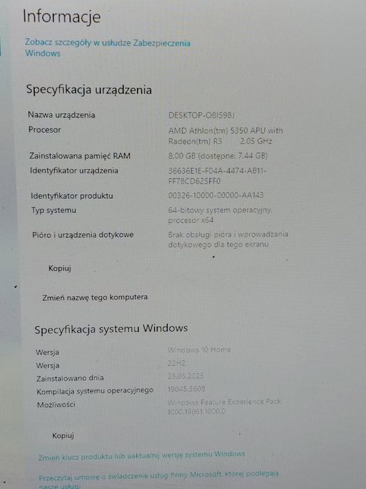 Sprzedam Kompter