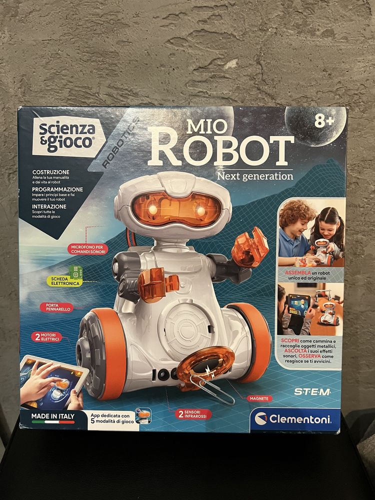 Clementoni mio robot dla dzieci nauka i zabawa