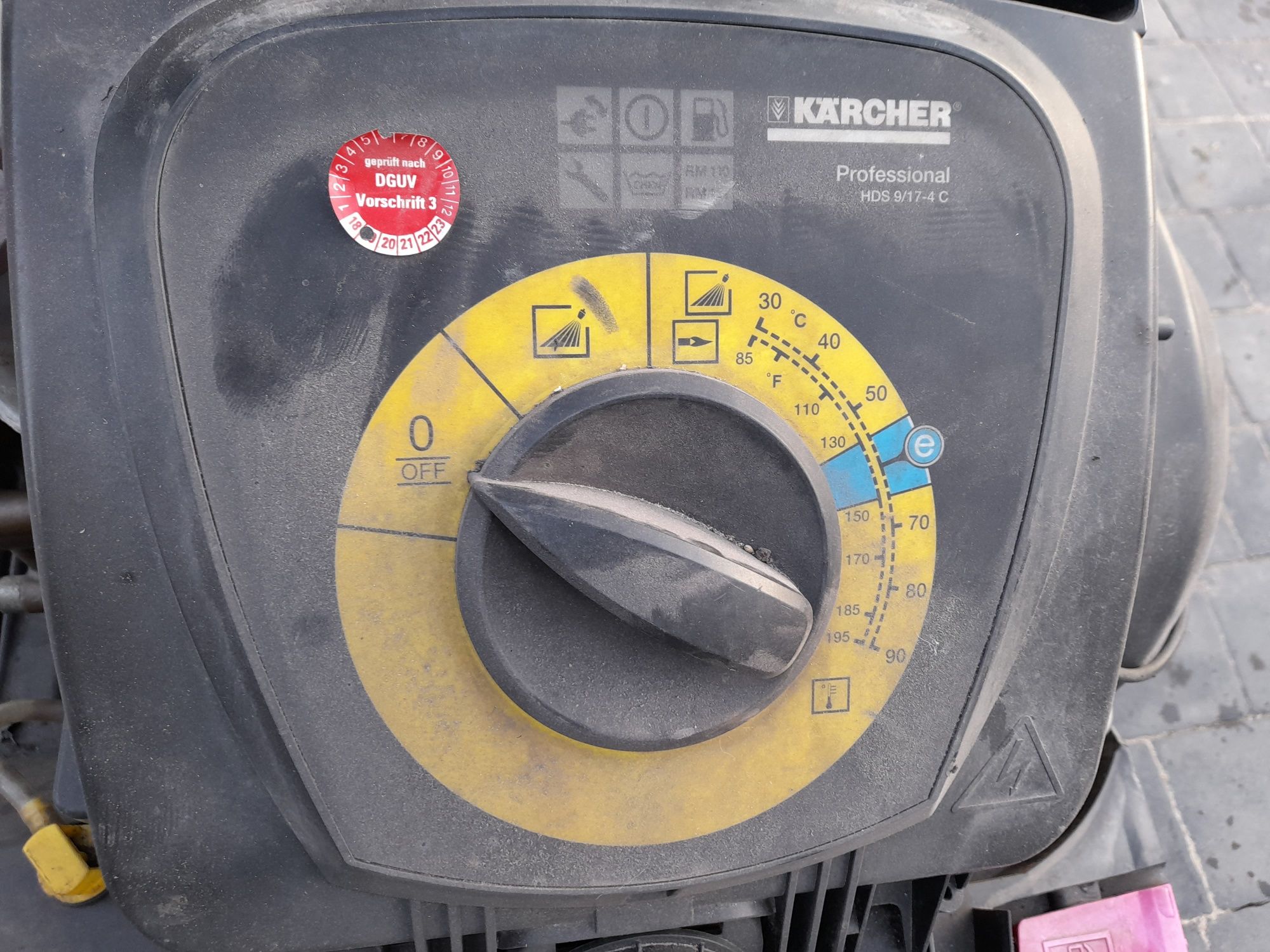 HDS 9 / 17 - 4 c karcher myjka diesel na ciepłą wodę ciśnieniowa