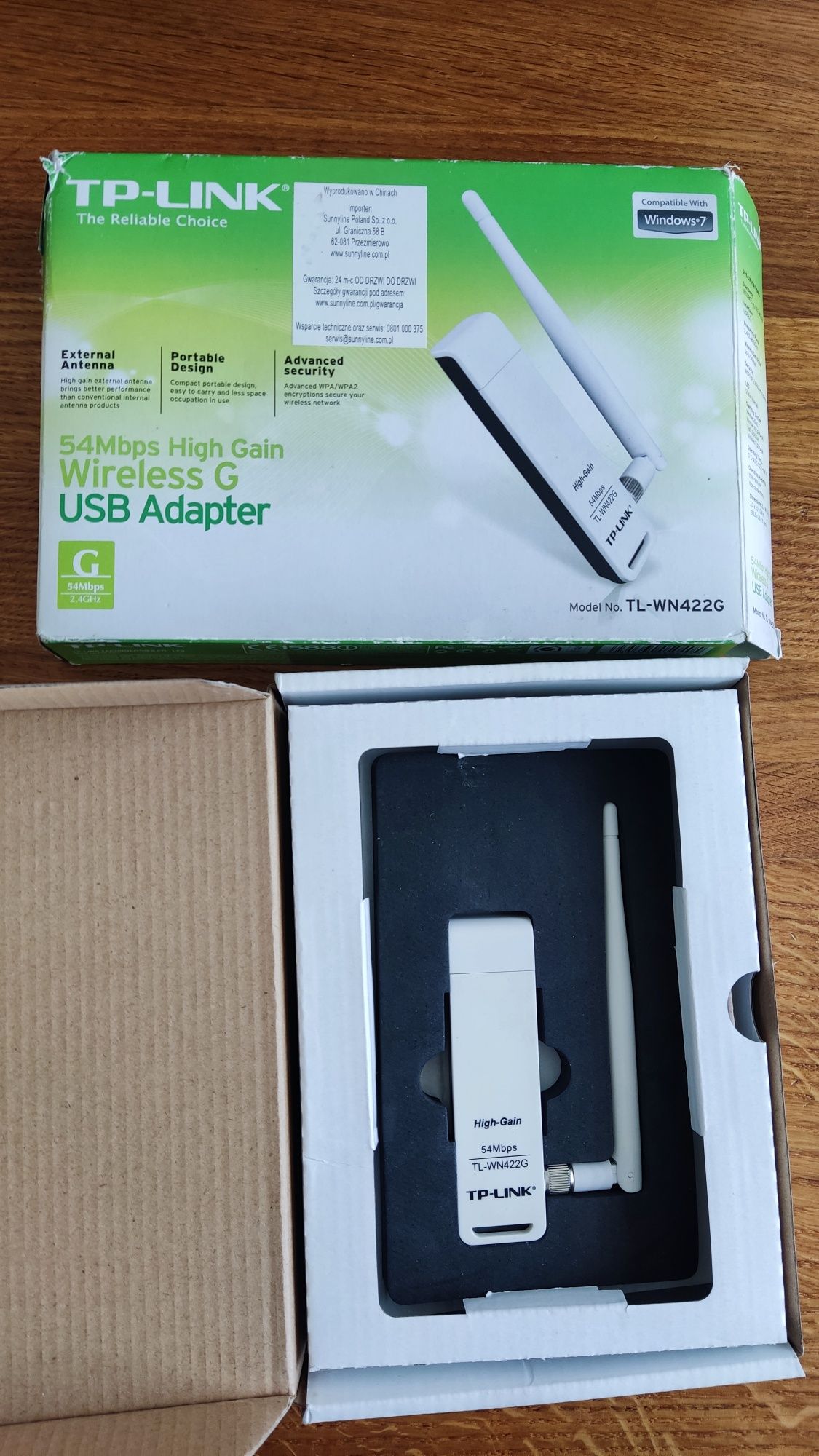 TP-Link modem tl-wn422g