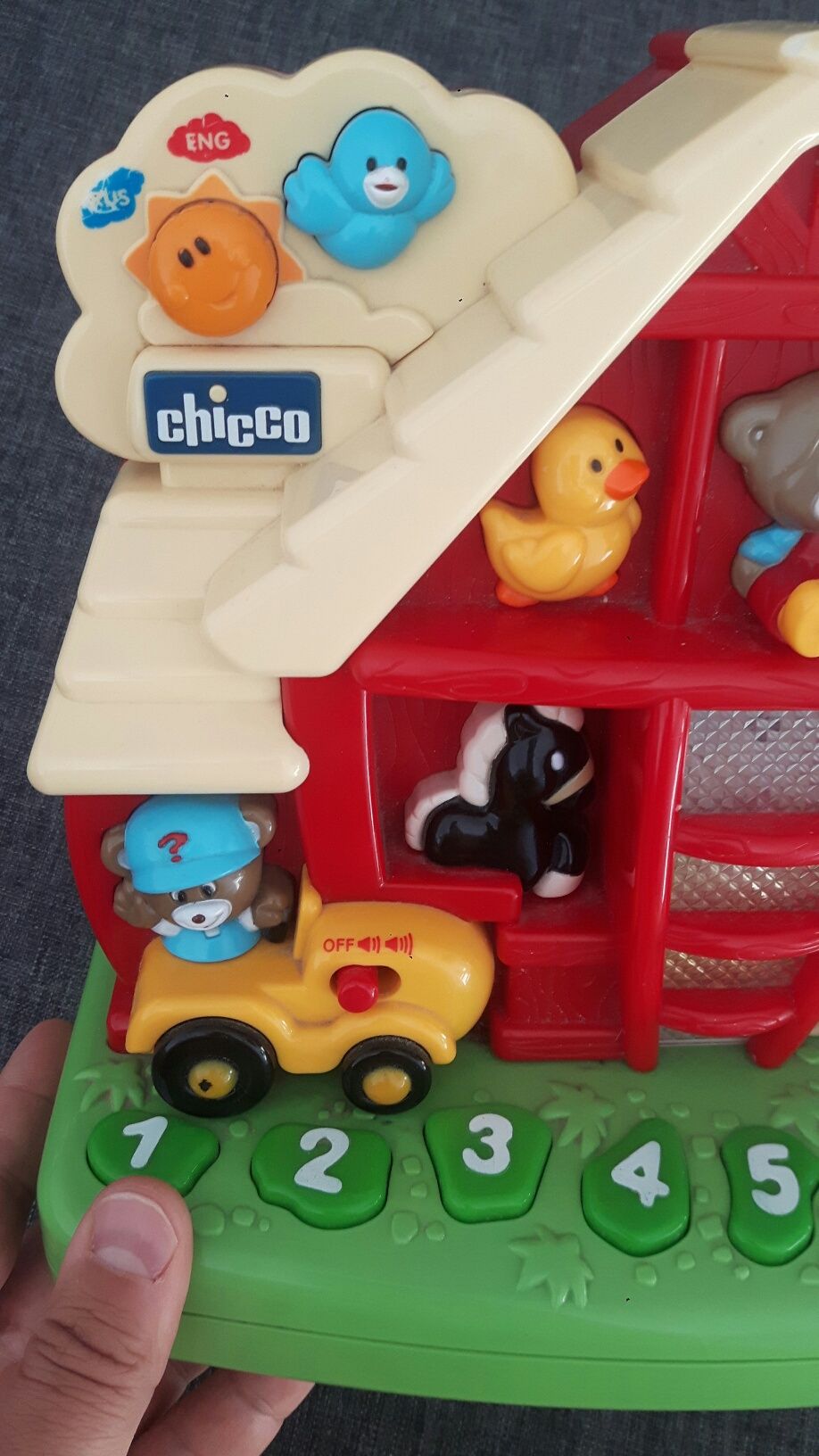 Ферма chicco детская игрушка