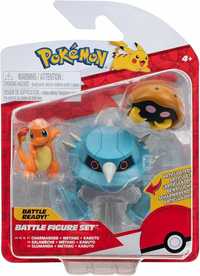 Pokemon figurki battle 3PAK CHARMANDER + METANG + KABUTO