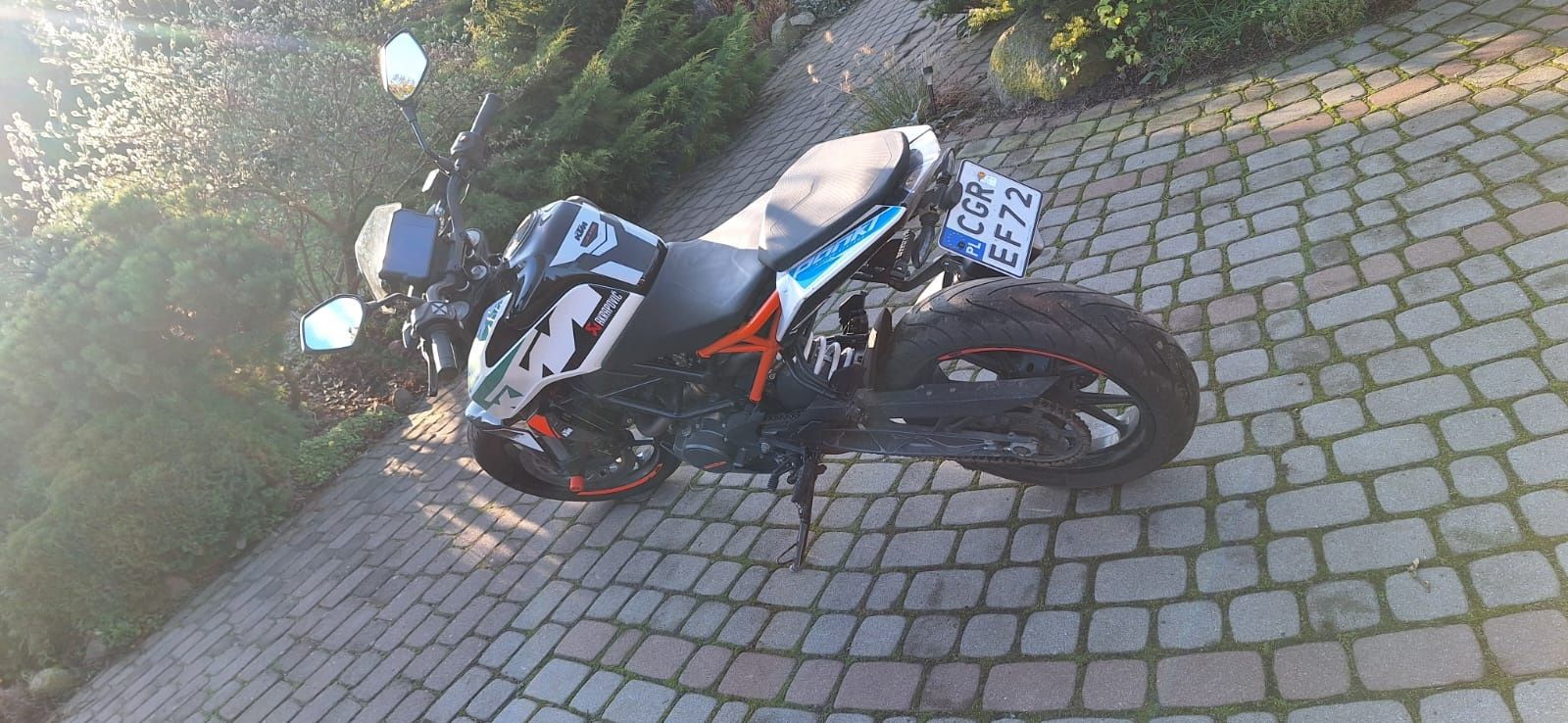 KTM duke 125.Mały przebieg.Zarejestrowany,oplacony.